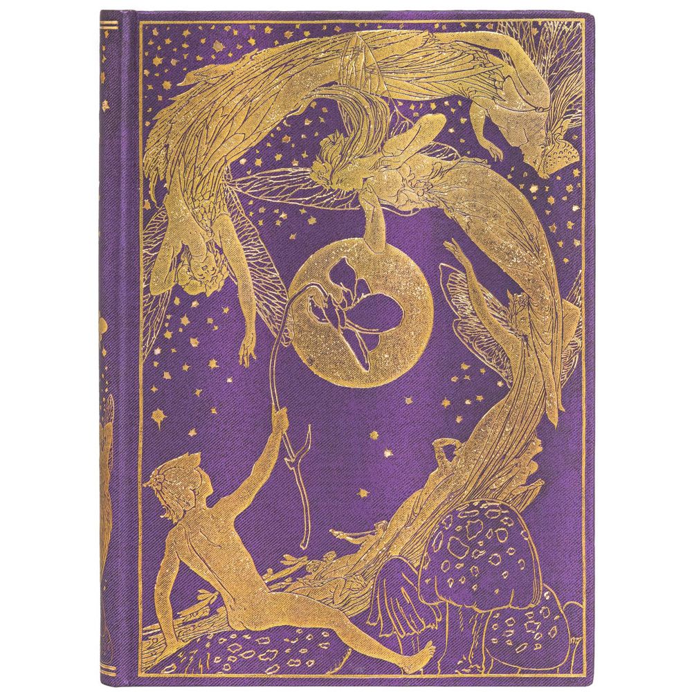 Paperblanks Violet Fairy Capa Dura Midi Pautado